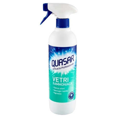 Quasar Vetri con Ammoniaca 580 ml